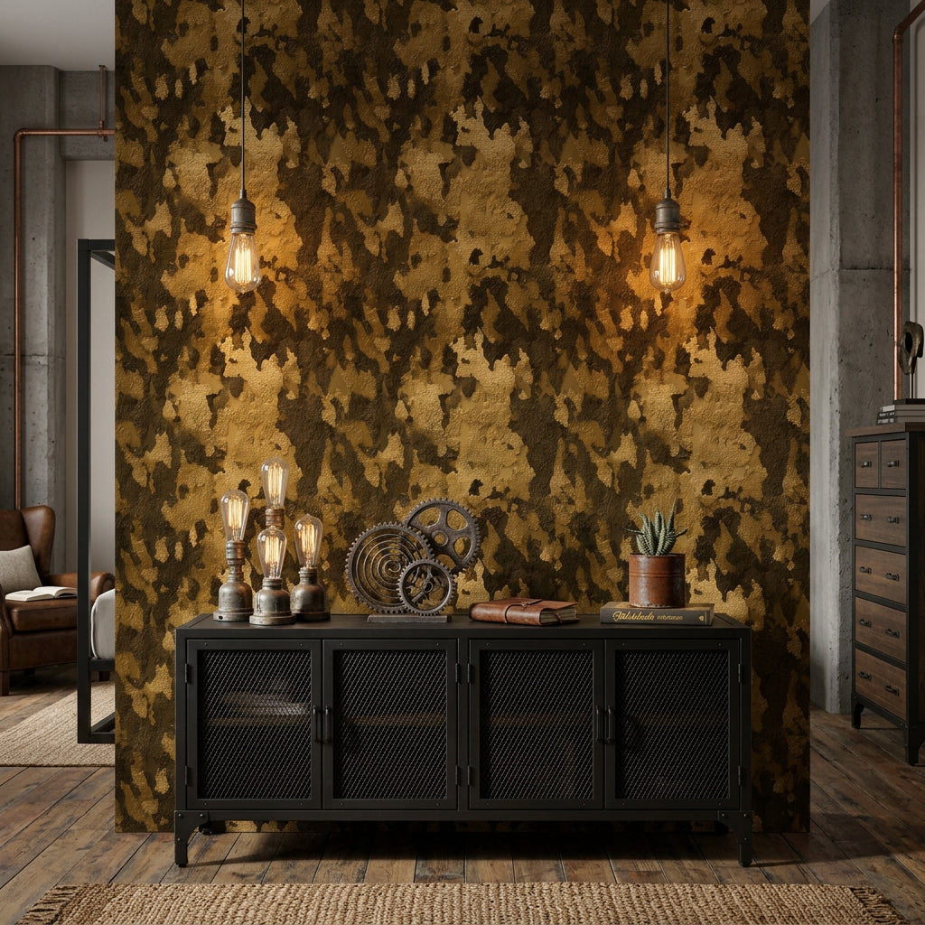 Abstract Texture Wallpaper Distressed Plaster Removable Peeling Paint Wall Decor