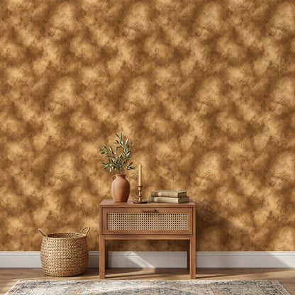 Marble Texture Wallpaper Stone Effect Warm Brown Decorative Mural