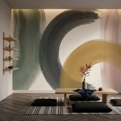 Watercolor Texture Wallpaper Painterly Wash Removable Textured Paper Wall Decor