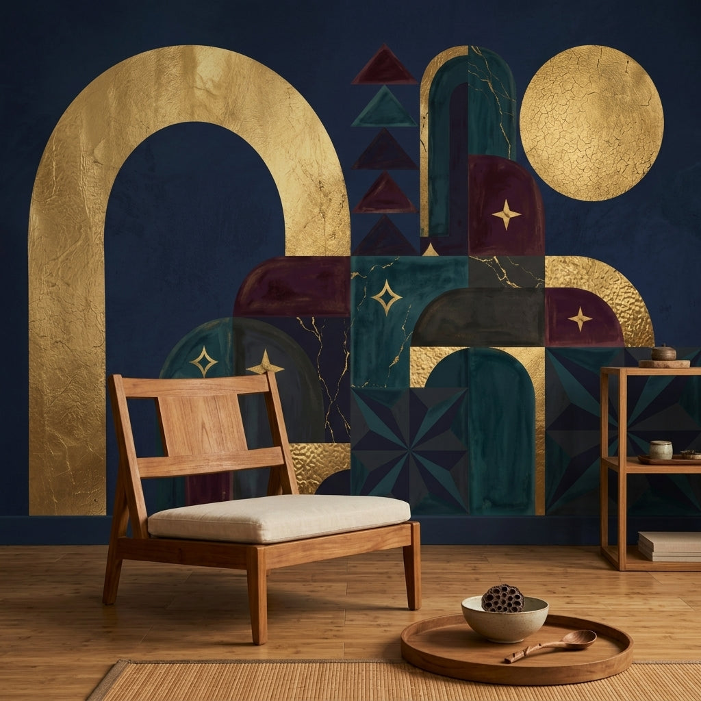 Art Deco Arches Wallpaper Deco Arches Removable Arch Wall Decor
