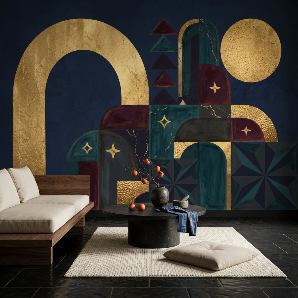 Art Deco Arches Wallpaper Deco Arches Removable Arch Wall Decor