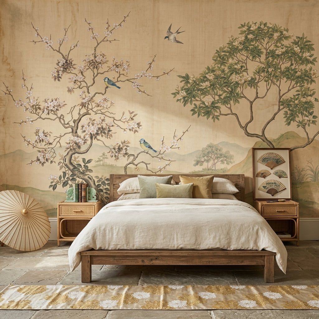 Muted Green Wallpaper Sage Green Removable Olive Green Wall Decor