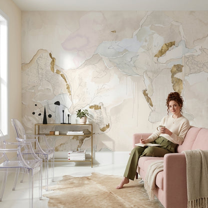 World Map Wallpaper World Map World Map Removable Wall Decor