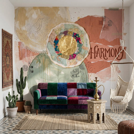 World Map Wallpaper Atlas Cartography Wall Mural