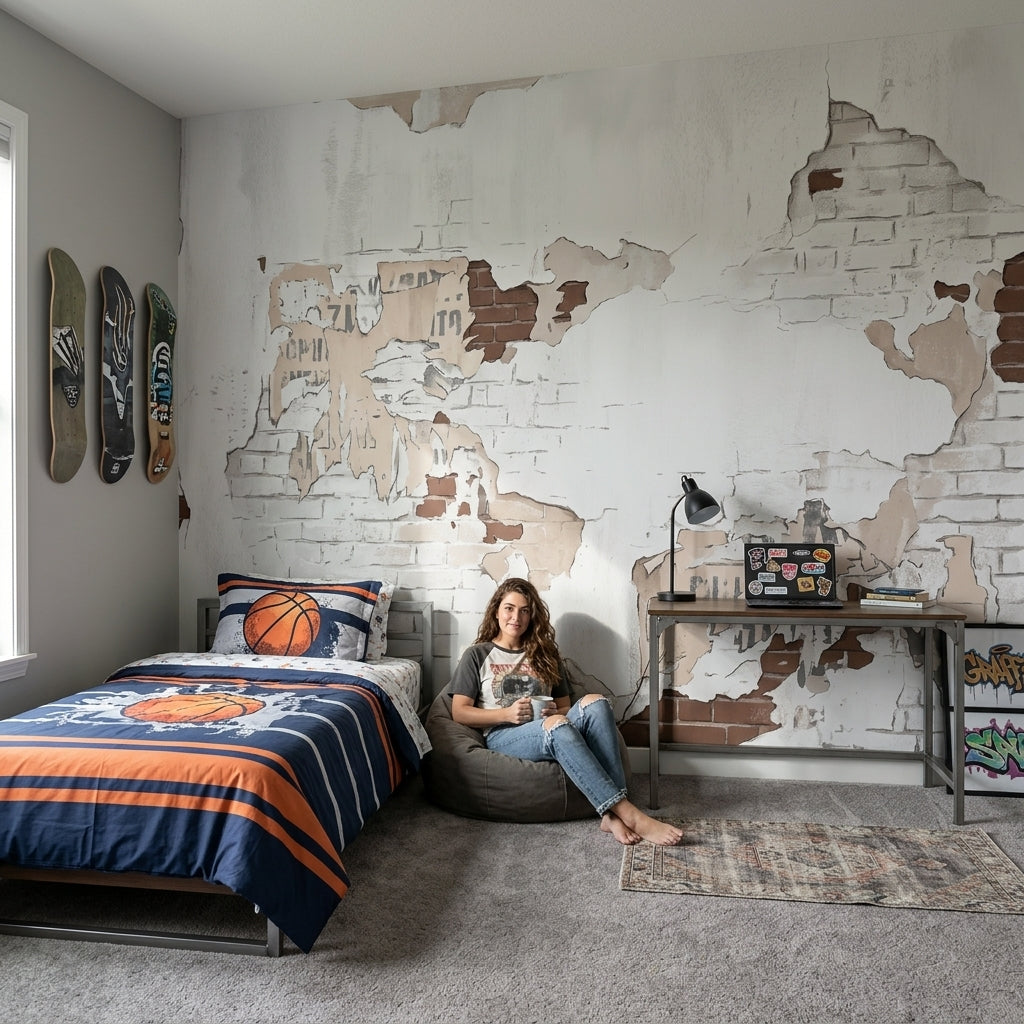 Posters Wallpaper Collage Removable Street Wall Decor