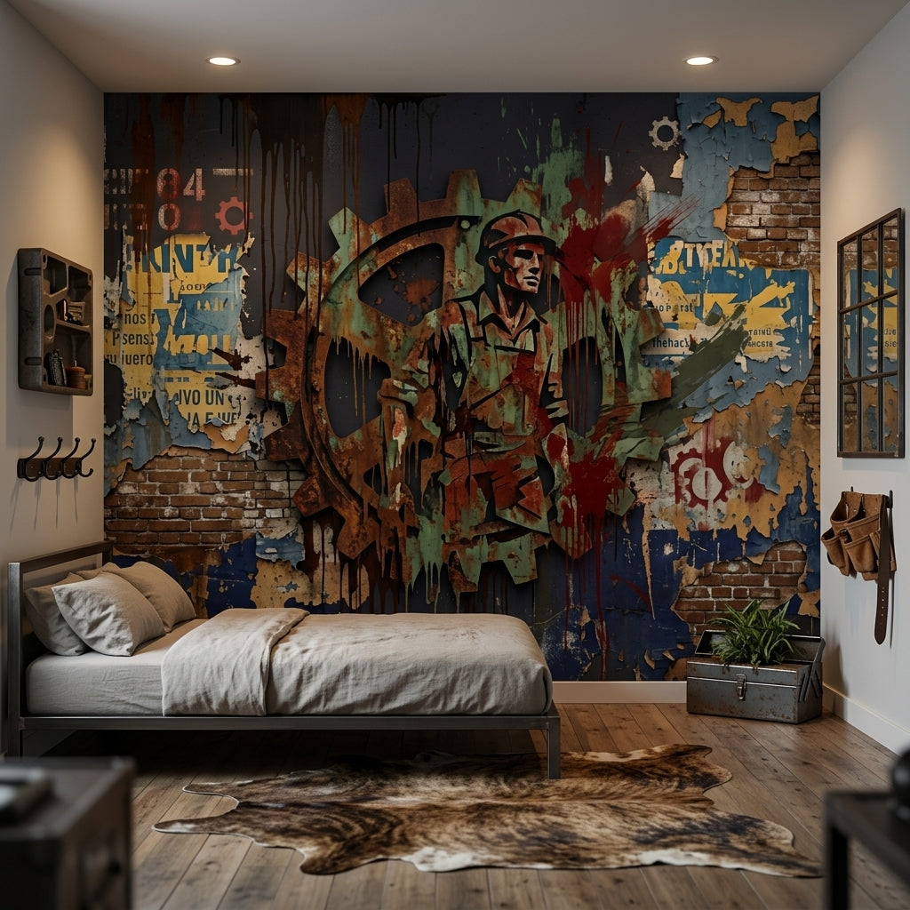 Brick Wall Wallpaper Posters Wall Mural