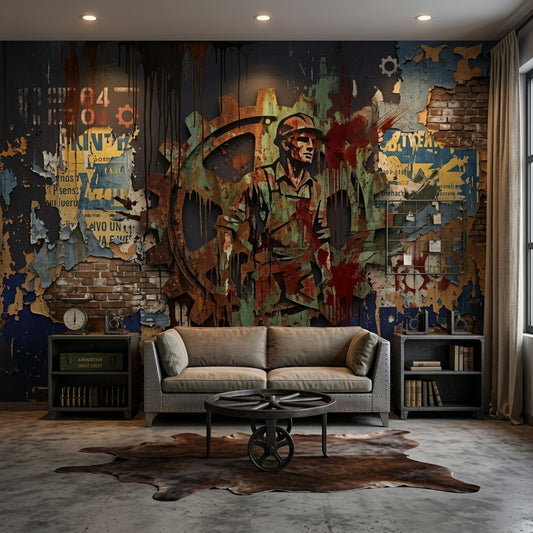 Brick Wall Wallpaper Posters Wall Mural