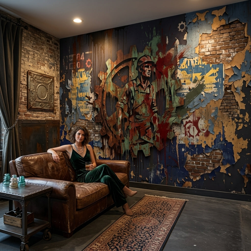 Brick Wall Wallpaper Posters Wall Mural