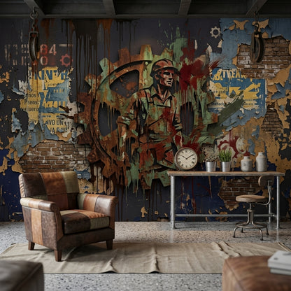 Brick Wall Wallpaper Posters Wall Mural