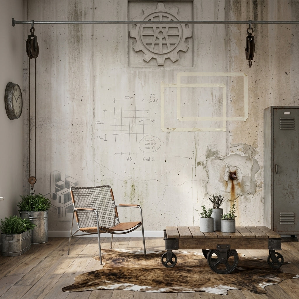 Concrete Wall Wallpaper Concrete Background Concrete Wall Removable Wall Decor