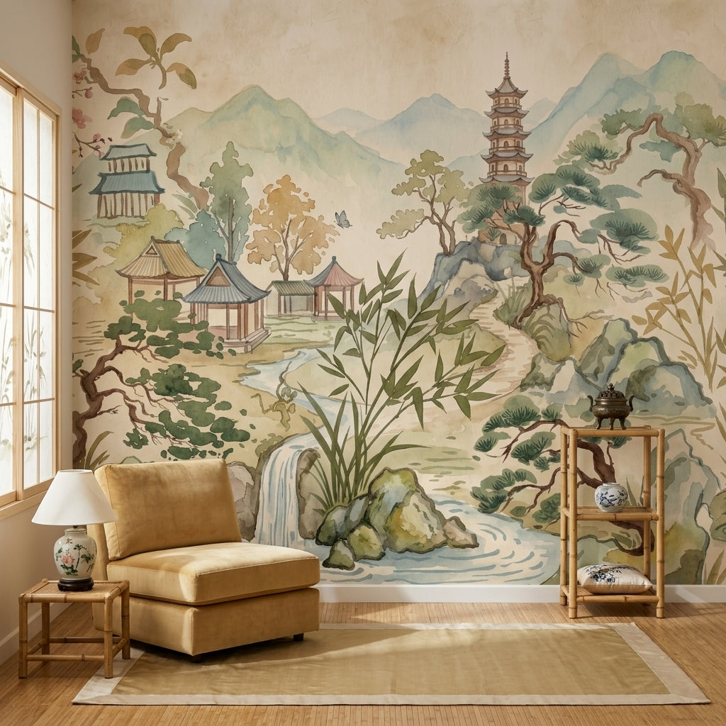 Paper Texture Wallpaper Parchment Vintage Wall Mural