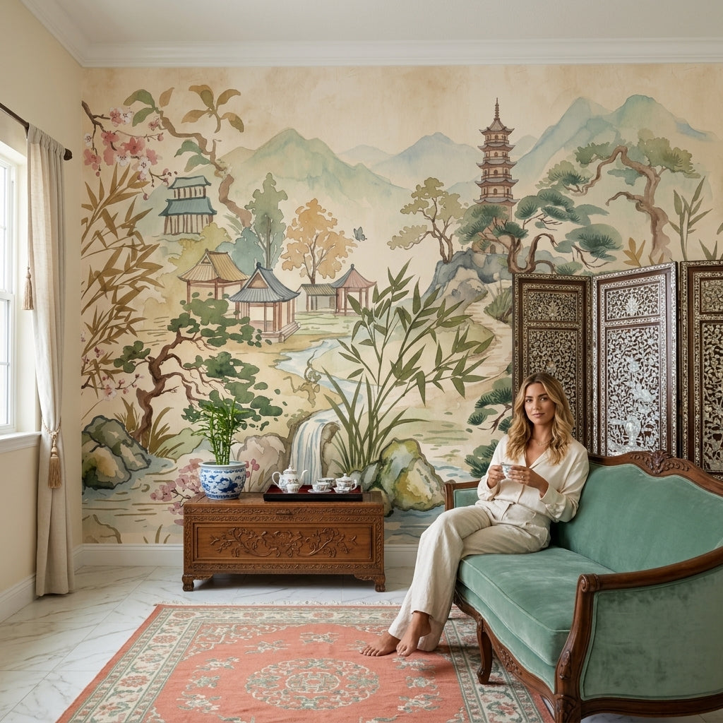 Paper Texture Wallpaper Parchment Vintage Wall Mural