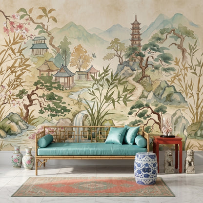 Paper Texture Wallpaper Parchment Vintage Wall Mural