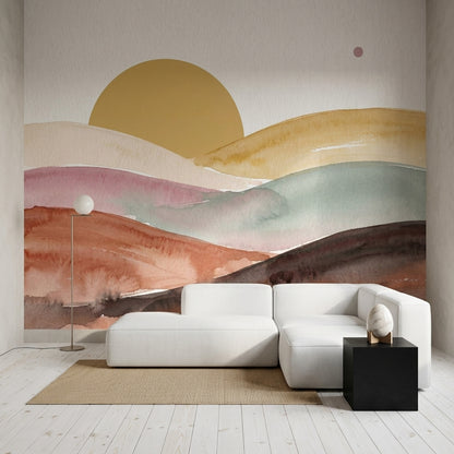 Paper Texture Wallpaper Textured Minimal Wall Mural