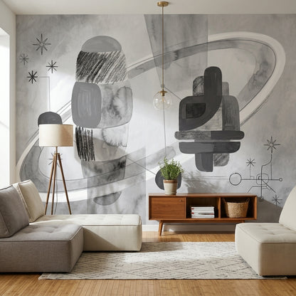Paper Texture Wallpaper Mid Century Modern Paper Texture Removable Wall Decor