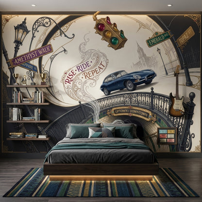 Walls Wallpaper City Walls Urban Walls Wall Mural