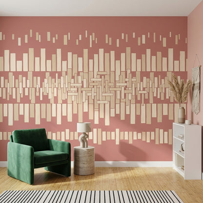 Mid Century Modern Wallpaper Modernist Retro Wall Mural