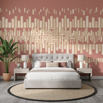 Mid Century Modern Wallpaper Modernist Retro Wall Mural