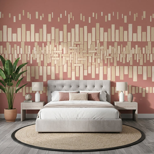 Mid Century Modern Wallpaper Modernist Retro Wall Mural