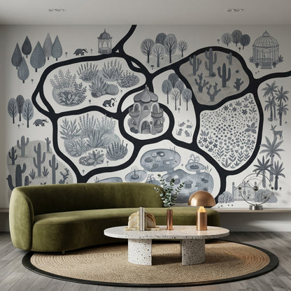 Walls Wallpaper Wall Mural Removable Mural Wall Decor