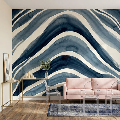 Bright Background Wallpaper Watercolor Abstract Removable Wall Decor