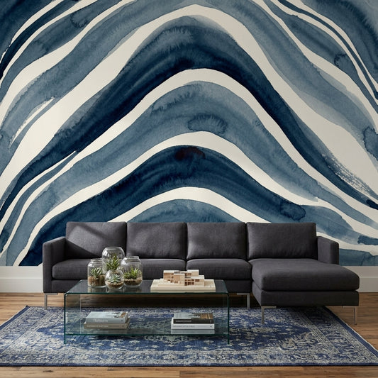 Bright Background Wallpaper Watercolor Abstract Removable Wall Decor