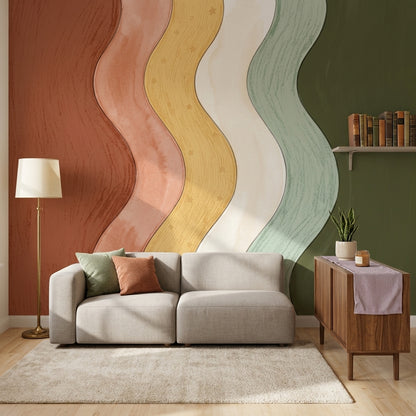 Watercolor Texture Wallpaper Painted Texture Soft Texture Wall Mural