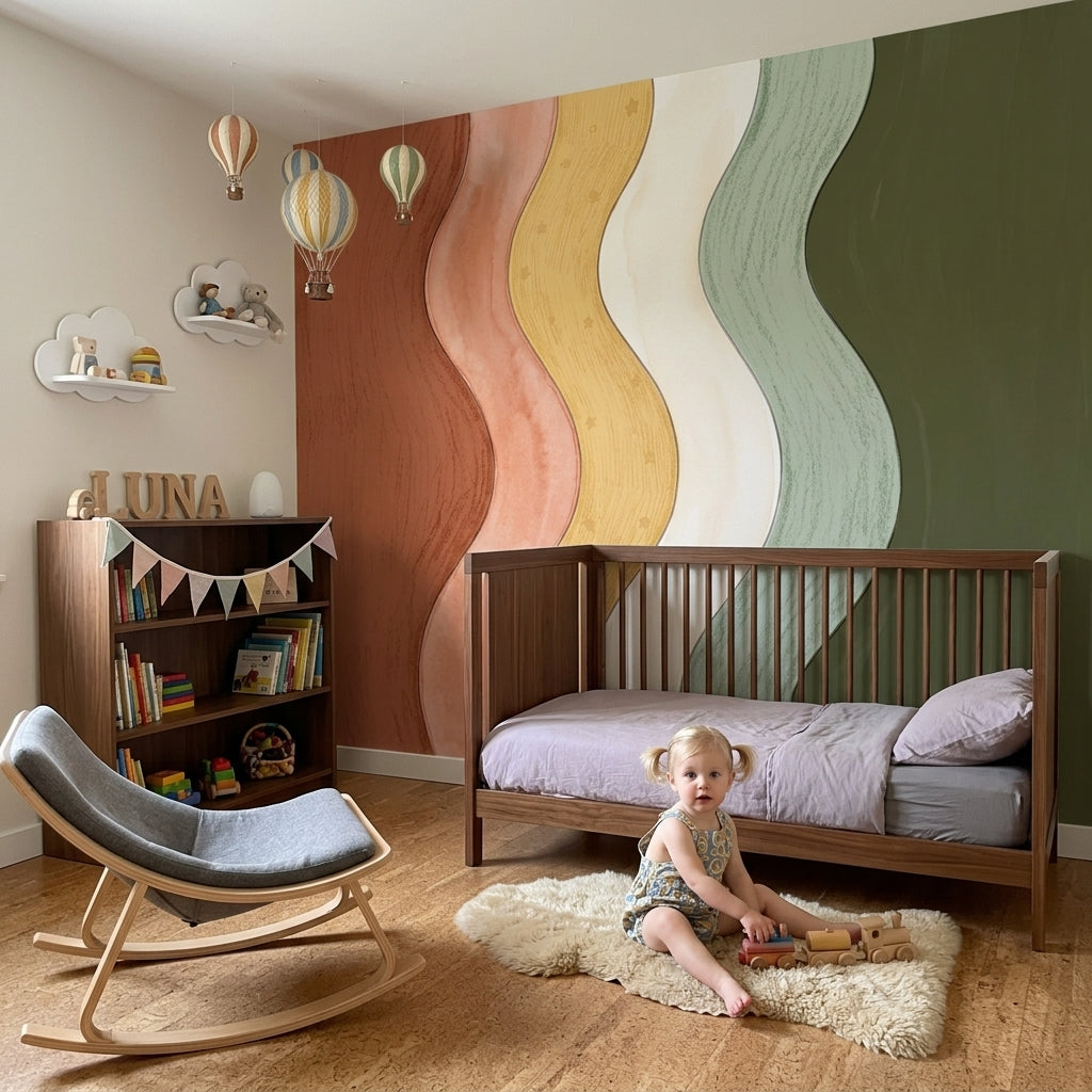 Watercolor Texture Wallpaper Painted Texture Soft Texture Wall Mural