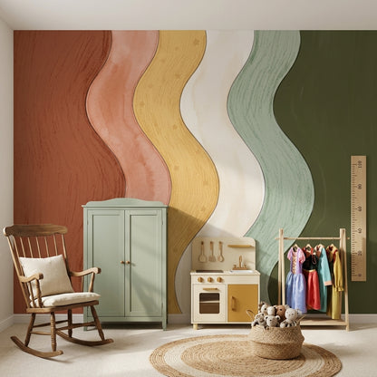 Watercolor Texture Wallpaper Painted Texture Soft Texture Wall Mural