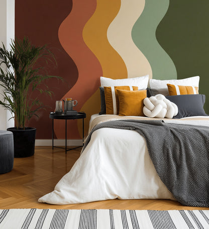 Mid Century Modern Wallpaper Retro Vintage Wall Mural