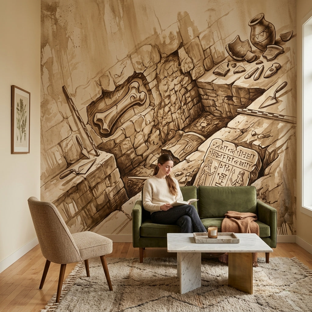 Walls Wallpaper Stone Vintage Wall Mural