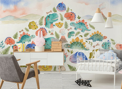 White Background Wallpaper Nursery Kids Removable Wall Decor