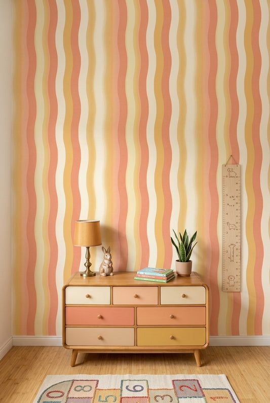 Mid Century Modern Wallpaper Retro Modern Decorative Mural