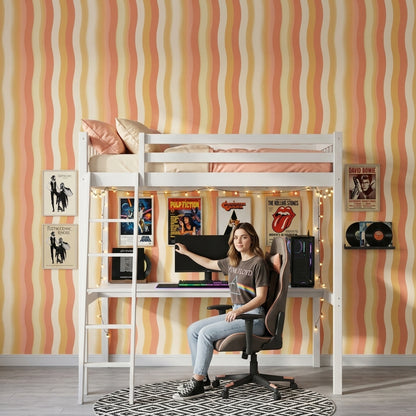 Mid Century Modern Wallpaper Retro Modern Decorative Mural