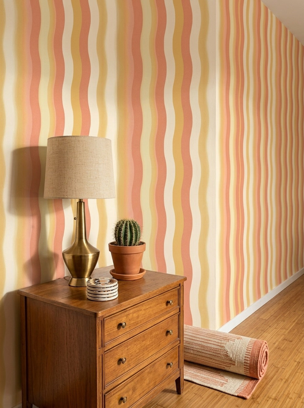 Mid Century Modern Wallpaper Retro Modern Decorative Mural