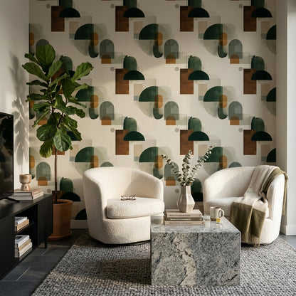 Paper Texture Wallpaper Mid Century Modern Paper Texture Decorative Mural
