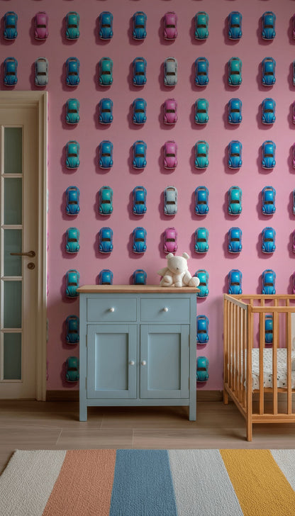 Mid Century Modern Wallpaper Retro Pop Art Decorative Mural