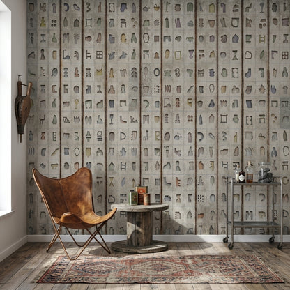 Concrete Texture Wallpaper Cement Industrial Wall Mural