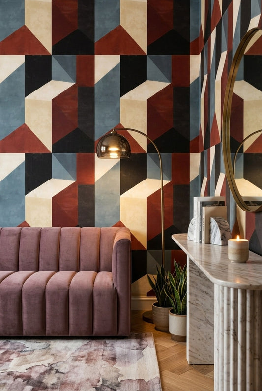 Mid-Century Modern Wallpaper Walls Removable Cocomurals Wall Decor