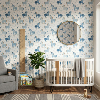 White Background Wallpaper Nursery Kids Removable Wall Decor