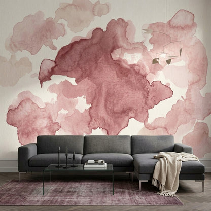 Paper Texture Wallpaper Watercolor Removable Abstract Wall Decor