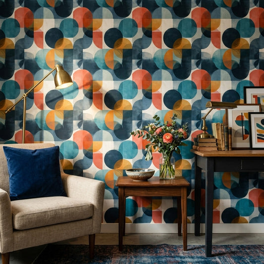 White Background Wallpaper Mid Century Modern Removable White Background Wall Double Roll