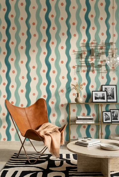 Watercolor Texture Wallpaper Painted Texture Removable Textured Paper Wall Decor
