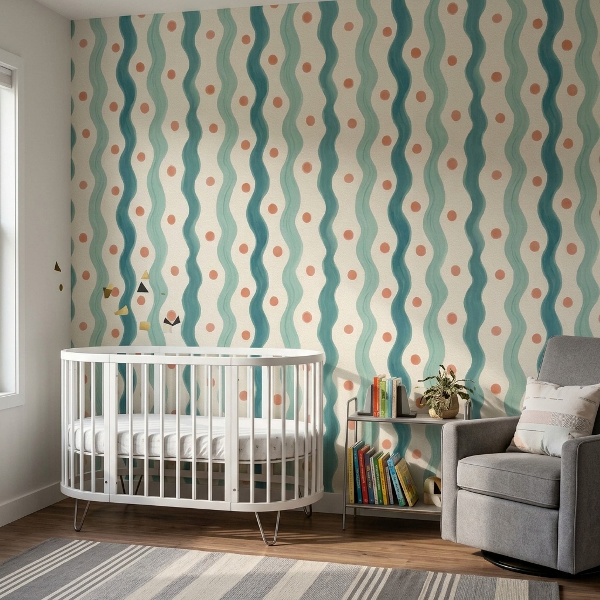 Watercolor Texture Wallpaper Painted Texture Removable Textured Paper Wall Decor