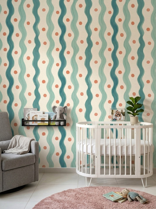 Watercolor Texture Wallpaper Painted Texture Removable Textured Paper Wall Double Roll