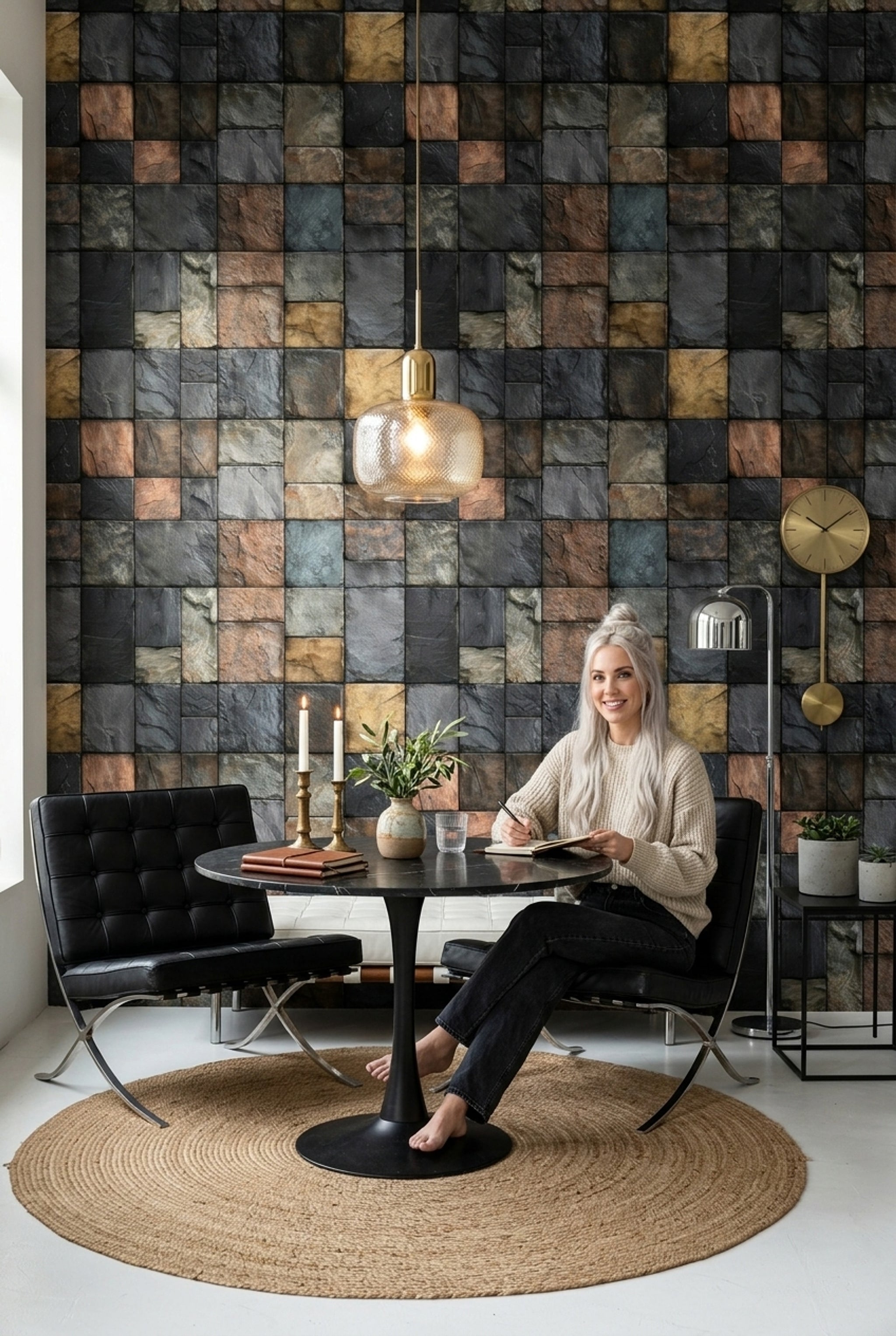 Stone Wall Wallpaper Stone Wall Removable Stone Wall Wall Decor