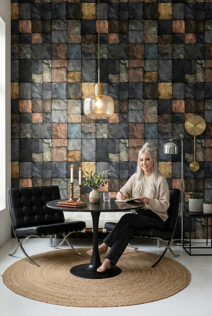Stone Wall Wallpaper Stone Wall Removable Stone Wall Wall Decor