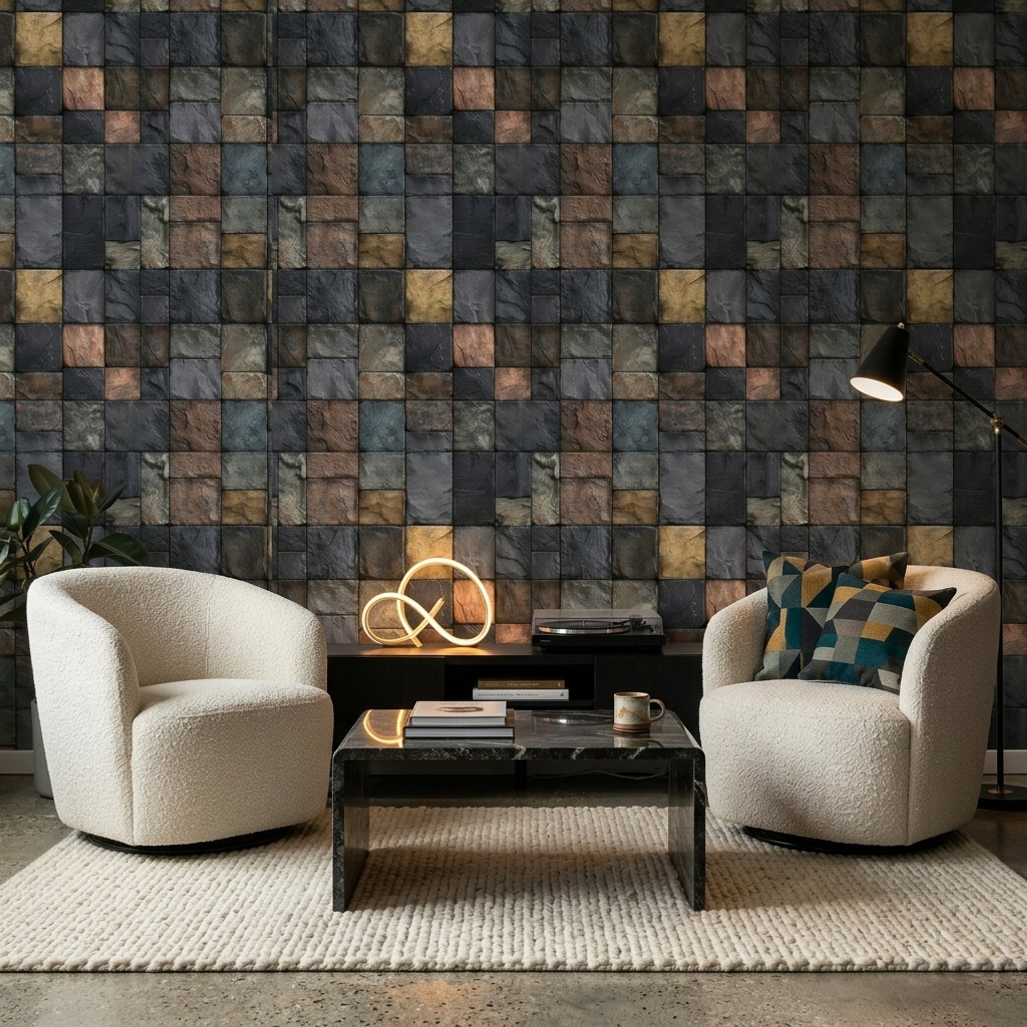 Stone Wall Wallpaper Stone Wall Removable Stone Wall Wall Decor