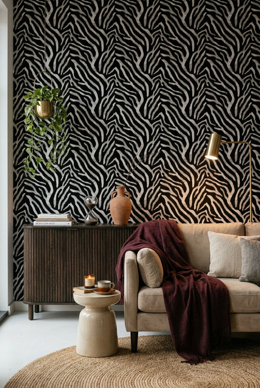 Abstract Pattern Wallpaper Graphic Print Modern Decorative Mural