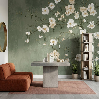 Background White Wallpaper Background White Background White Wall Mural